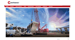Desktop Screenshot of ir.manitowoc.com