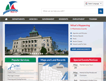 Tablet Screenshot of co.manitowoc.wi.us